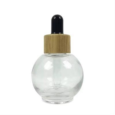 Σχήμα σφαίρας 20 ml 30 ml Ροζ άρωμα κενό καλλυντικό αιθέρια έλαια σταγονίδια μπουκάλι