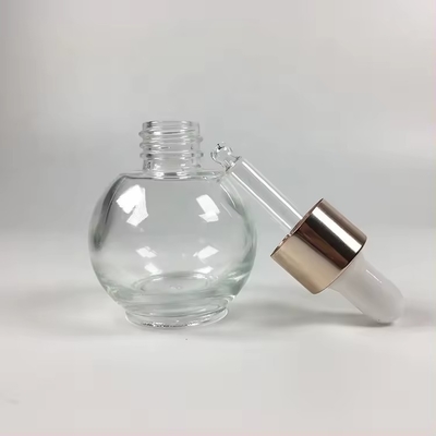 Σχήμα σφαίρας 20 ml 30 ml Ροζ άρωμα κενό καλλυντικό αιθέρια έλαια σταγονίδια μπουκάλι