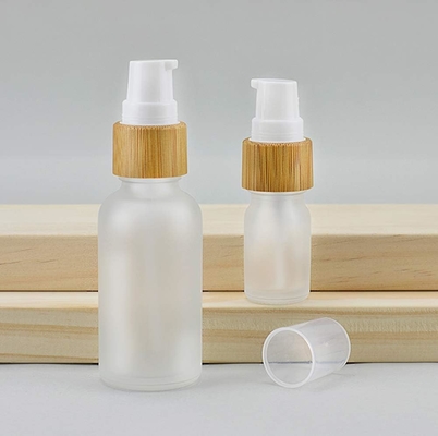 30 ml Φιαλάκι με παγωμένη γυάλινη λοσιόν Πυροσβεστική αντλία Φιαλάκια καλλυντικών γυάλινων φιαλών