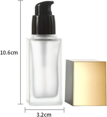 Χρυσό Liden 1 ουγκιά/30 ml Διαρροές-Αποστασία φορητό σχεδιασμό παγωμένο γυαλί καλλυντικά μπουκάλια