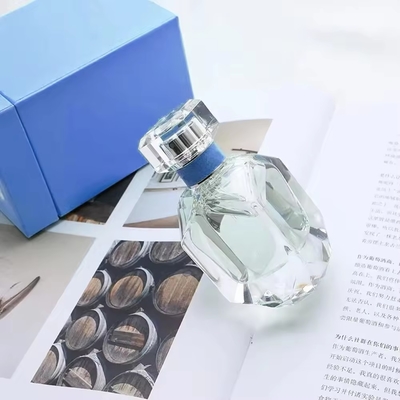 30ML κενό διαφανές τετράγωνο άρωμα πολυτελή γυάλινα μπουκάλια προσαρμόσιμο λογότυπο