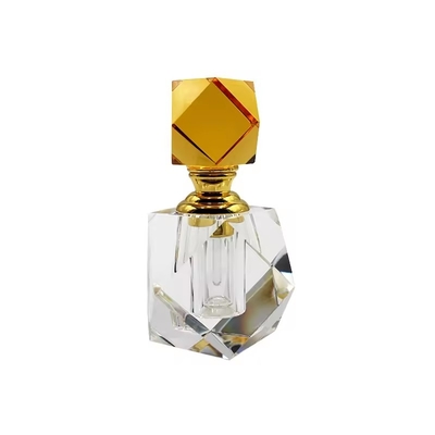 3ml 6ml 12ml Διαυγές Κρυστάλλινο Μπουκάλι Αρώματος Με Κλειδί Άδειο Μπουκάλι Γυαλιού