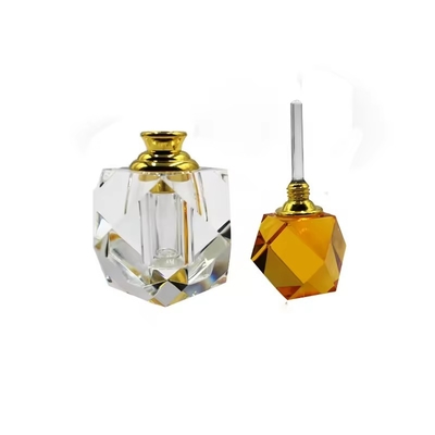 3ml 6ml 12ml Διαυγές Κρυστάλλινο Μπουκάλι Αρώματος Με Κλειδί Άδειο Μπουκάλι Γυαλιού