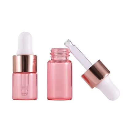 Εταιρική προμήθεια 1ml 2ml 3ml 5ml σταγονόμετρο αναμειγνύοντας αιθέρια έλαια μπουκάλι γυαλί