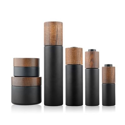 200ml ανακυκλωμένα καλλυντικά συσκευάζοντας βάζα γυαλιού 20/400 φροντίδα δέρματος 20mm