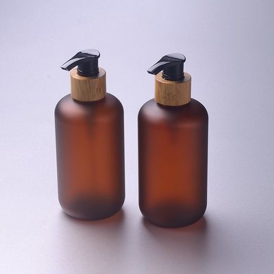 8oz παγωμένος ODM συσκευασίας ηλέκτρινων 250ml καλλυντικών PET μπουκαλιών UV βάζων προστασίας χωρίς αέρα καλλυντικός