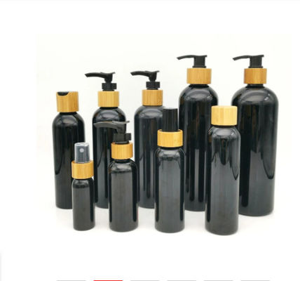 4 Oz μαύρα πλαστικά καλλυντικά μπουκάλια ψεκασμού γυαλιού