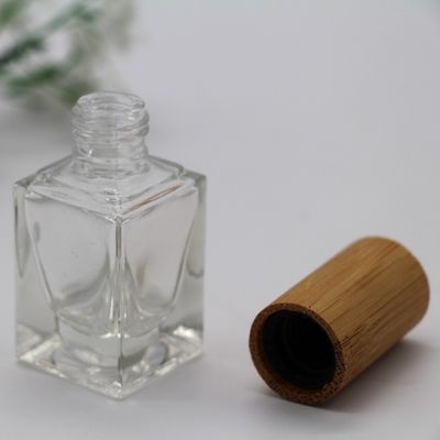 13ml κενό τετραγωνικό μπουκάλι 17mm εμπορευματοκιβωτίων καρφιών πολωνικό με Bursh 5pcs