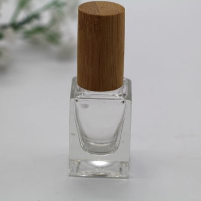 13ml κενό τετραγωνικό μπουκάλι 17mm εμπορευματοκιβωτίων καρφιών πολωνικό με Bursh 5pcs