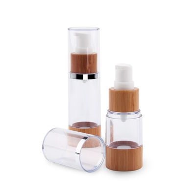 χωρίς αέρα μπουκάλια αντλιών 0.5oz 30ml 33/410 καλλυντικό που συσκευάζει 33mm