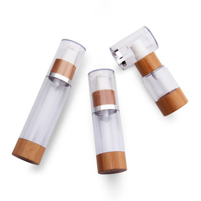 χωρίς αέρα μπουκάλια αντλιών 0.5oz 30ml 33/410 καλλυντικό που συσκευάζει 33mm