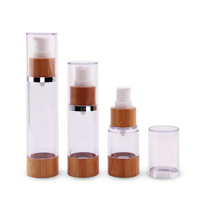 χωρίς αέρα μπουκάλια αντλιών 0.5oz 30ml 33/410 καλλυντικό που συσκευάζει 33mm