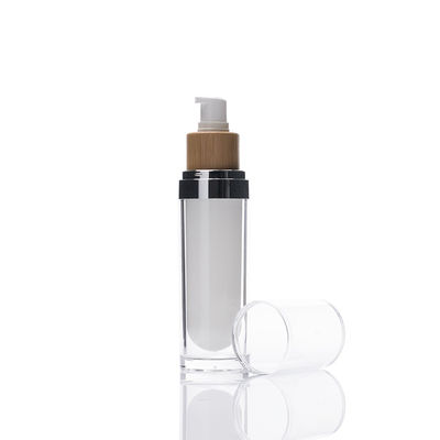 1 Oz 30ml χωρίς αέρα μπουκάλια αντλιών μπουκάλι 33mm 33/415 κενό ιδρύματος με την αντλία