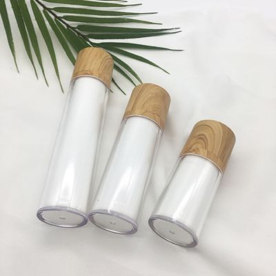 30ml διακοσμητικά επαναληπτικής χρήσεως μπουκάλια 24mm σαμπουάν 4 Oz χωρίς αέρα μπουκάλι αντλιών