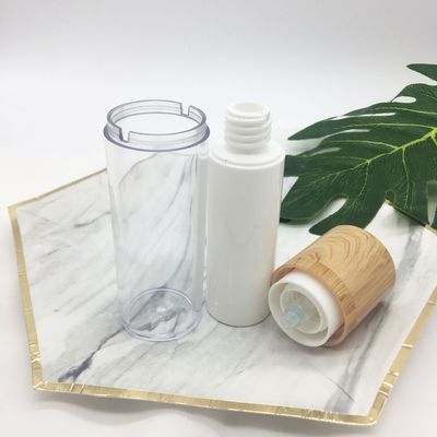 30ml διακοσμητικά επαναληπτικής χρήσεως μπουκάλια 24mm σαμπουάν 4 Oz χωρίς αέρα μπουκάλι αντλιών