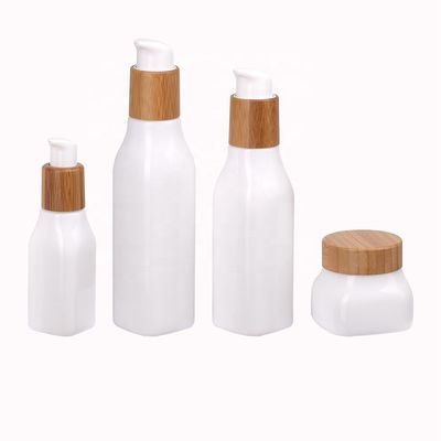 250g OPAL κενά καλλυντικά βάζα 46mm 100ml τετραγωνικό μπουκάλι ορών 40ml