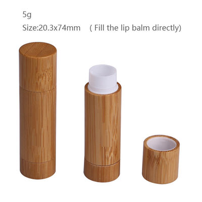 Πλαστικοί λιπασματοποιήσιμοι σωλήνες 0.15oz 4.5g 74mm εμπορευματοκιβωτίων κασσίτερου χειλικού βάλσαμου
