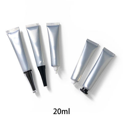 20ml/G ακρυλικοί σωλήνες λοσιόν αργιλίου καπακιών για τα καλλυντικά 19mm ταξίδι 20g
