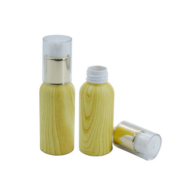 200ml καλλυντικά εμπορευματοκιβώτια 18/400 χωρίς αέρα βάζο 18mm μπαμπού κρέμας αντλιών