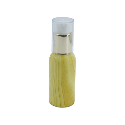 200ml καλλυντικά εμπορευματοκιβώτια 18/400 χωρίς αέρα βάζο 18mm μπαμπού κρέμας αντλιών