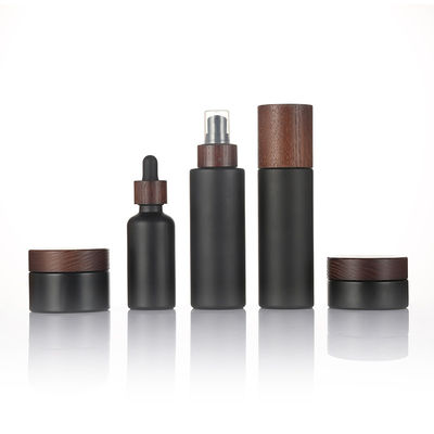 200ml ανακυκλωμένα καλλυντικά συσκευάζοντας βάζα γυαλιού 20/400 φροντίδα δέρματος 20mm
