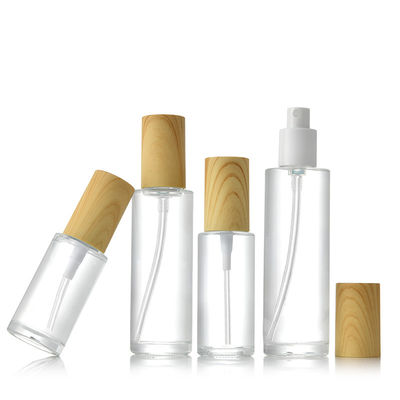 μπουκάλια 120ml 28/400 28mm κενά αρώματος 4 Oz μπουκάλια λοσιόν διαφανή