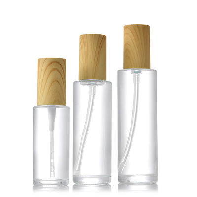 μπουκάλια 120ml 28/400 28mm κενά αρώματος 4 Oz μπουκάλια λοσιόν διαφανή