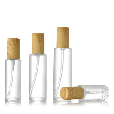 μπουκάλια 120ml 28/400 28mm κενά αρώματος 4 Oz μπουκάλια λοσιόν διαφανή