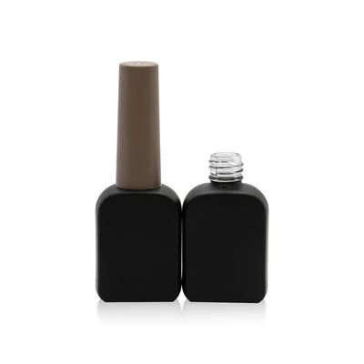 10ml κενό πηκτωμάτων μπαμπού ΚΑΠ μπουκαλιών 0.3oz 15cc καρφιών πολωνικό μαύρο