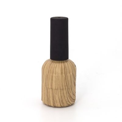 Πολωνικός ODM 10ml 0.5oz μπαμπού μπουκαλιών μαύρων μπουκαλιών πηκτωμάτων καρφιών γυαλιού