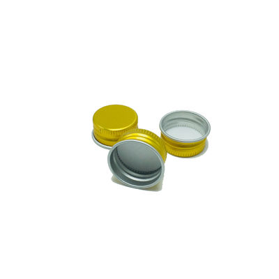 Ομαλός μπουκαλιών χρυσής ODM 18mm 18/400 περάτωσης δίσκων τοπ περάτωσης ΚΑΠ