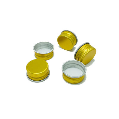 Ομαλός μπουκαλιών χρυσής ODM 18mm 18/400 περάτωσης δίσκων τοπ περάτωσης ΚΑΠ