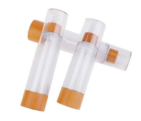 βιοδιασπάσιμα καλλυντικά βάζα 42mm 80ml 4oz χωρίς αέρα καλλυντική συσκευασία μπουκαλιών