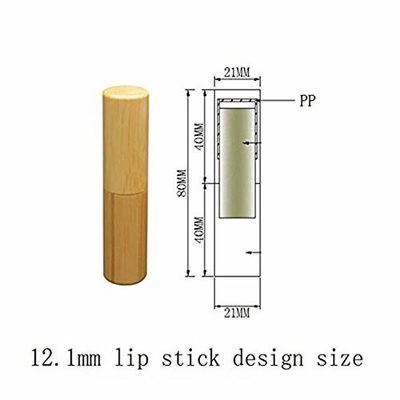 φιλικοί Chapstick εμπορευματοκιβωτίων σωλήνων κραγιόν 5g 5ml σωλήνες 21mm Eco