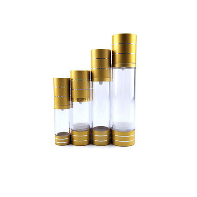 Χωρίς αέρα μπουκάλια αντλιών ορών 5ml 18/400 καλλυντική συσκευασία περιλαίμιων αργιλίου