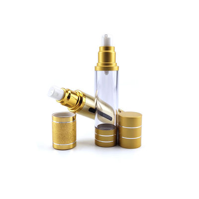 Χωρίς αέρα μπουκάλια αντλιών ορών 5ml 18/400 καλλυντική συσκευασία περιλαίμιων αργιλίου
