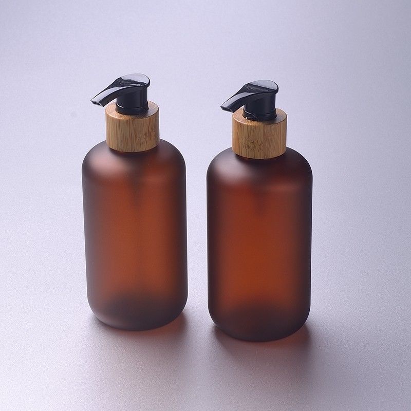 8oz παγωμένος ODM συσκευασίας ηλέκτρινων 250ml καλλυντικών PET μπουκαλιών UV βάζων προστασίας χωρίς αέρα καλλυντικός